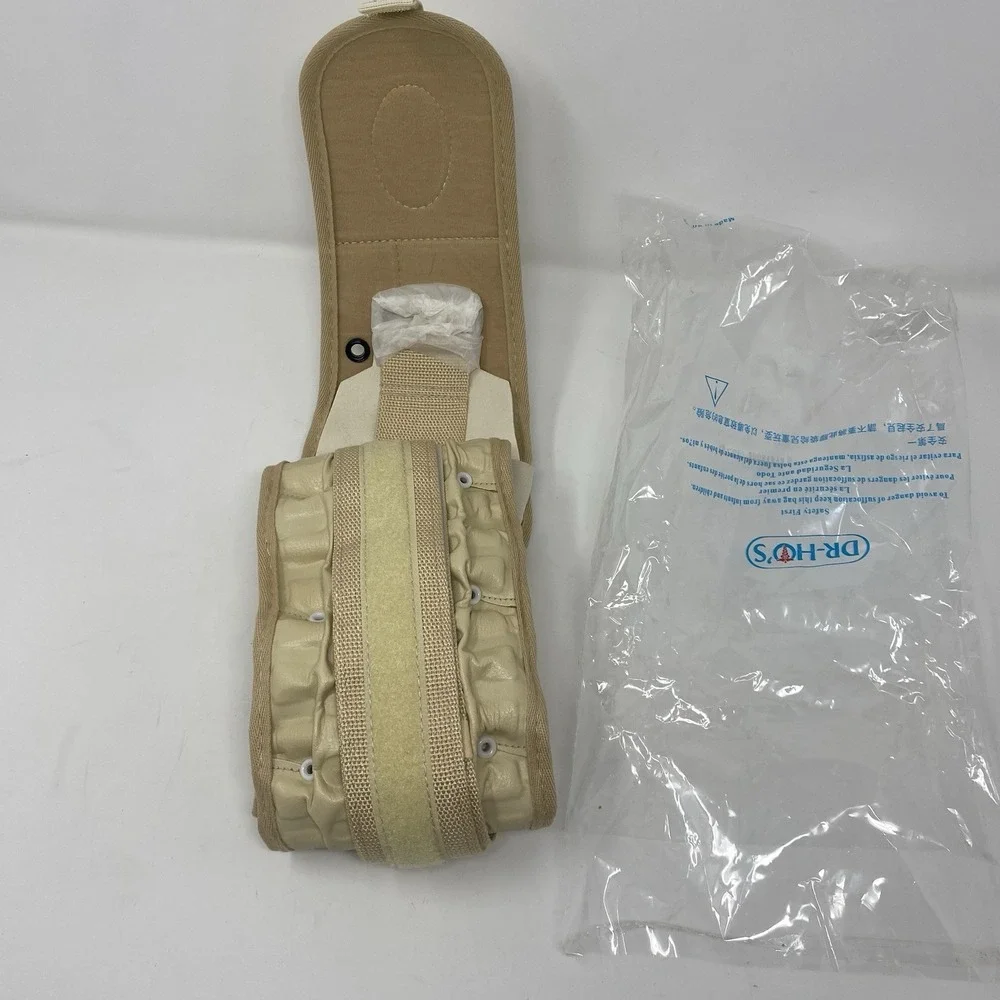 DR-HO's 2-in-1 Decompression Belt Back Pain Relief Size 25-41 - NO AIR INFLATOR